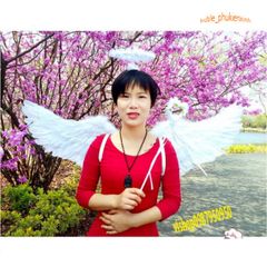 Bộ phụ kiện chụp ảnh cho bé gái - Đôi cánh thiên thần đáng yêu cùng băng đô cài tóc - Quà tặng cho trẻ sơ sinh