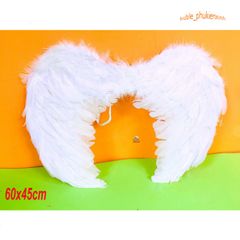 Cánh Thiên Thần Đen Trắng Lông Mềm Cho Người Lớn - Phụ Kiện Cosplay Hoàn Hảo, Quà Tặng Sinh Nhật độc đáo