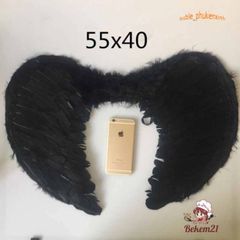 Cánh Thiên Thần Đen Trắng Lông Mềm Cho Người Lớn - Phụ Kiện Cosplay Hoàn Hảo, Quà Tặng Sinh Nhật độc đáo