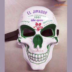 Mặt Nạ Đầu Lâu Xương Vẽ Độc Đáo - Trang Trí BarberShop, Tiệm Tóc và Quán Cà Phê - Phụ Kiện Halloween Thú Vị