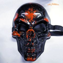 Mặt Nạ Đầu Lâu Xương Vẽ Độc Đáo - Trang Trí BarberShop, Tiệm Tóc và Quán Cà Phê - Phụ Kiện Halloween Thú Vị