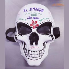 Mặt Nạ Đầu Lâu Xương Vẽ Độc Đáo - Trang Trí BarberShop, Tiệm Tóc và Quán Cà Phê - Phụ Kiện Halloween Thú Vị