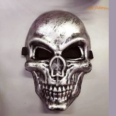 Mặt Nạ Đầu Lâu Xương Vẽ Độc Đáo - Trang Trí BarberShop, Tiệm Tóc và Quán Cà Phê - Phụ Kiện Halloween Thú Vị