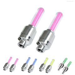 Bộ 2 Đèn LED Trang Trí Van Khí Xe Hơi, Xe Máy - Đèn Cảm Biến Đẹp Mắt, Dễ Dàng Lắp Đặt, Phụ Kiện Thể Thao Khác Biệt