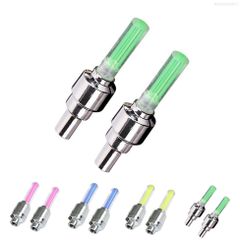 Bộ 2 Đèn LED Trang Trí Van Khí Xe Hơi, Xe Máy - Đèn Cảm Biến Đẹp Mắt, Dễ Dàng Lắp Đặt, Phụ Kiện Thể Thao Khác Biệt