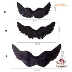 Cánh Thiên Thần và Cánh Ác Quỷ - Đạo Cụ Chụp Ảnh Halloween, Phụ Kiện Cosplay Độc Đáo với Đũa Ma Thuật và Băng Đô
