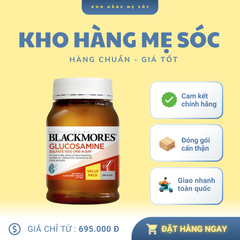 Viên Uống Blackmores Glucosamine Sulfate 1500mg - Hỗ Trợ Khớp và Vận Động, 150 Viên Tiện Lợi, Sản Xuất Tại Úc