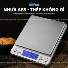 Cân Điện Tử Mini Cao Cấp MIFAN - 0.01g - 3kg, Nhỏ Gọn, Thép Không Gỉ, Màn Hình LCD - Cân Thực Phẩm, Trang Sức, Làm Bánh