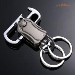 Móc Khóa Spinner Đa Năng Thép Không Gỉ - Mở Nắp Chai Cao Cấp Làm Đẹp Cho Xe Máy, Ô Tô - Phụ Kiện Sang Trọng Nhật Bản
