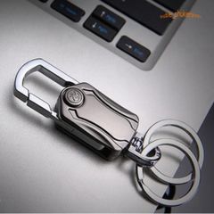 Móc Khóa Spinner Đa Năng Thép Không Gỉ - Mở Nắp Chai Cao Cấp Làm Đẹp Cho Xe Máy, Ô Tô - Phụ Kiện Sang Trọng Nhật Bản
