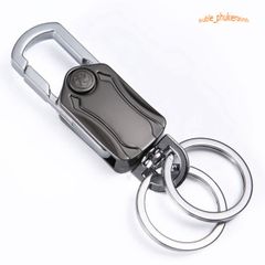 Móc Khóa Spinner Đa Năng Thép Không Gỉ - Mở Nắp Chai Cao Cấp Làm Đẹp Cho Xe Máy, Ô Tô - Phụ Kiện Sang Trọng Nhật Bản