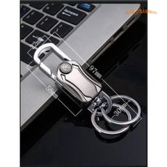 Móc Khóa Spinner Đa Năng Thép Không Gỉ - Mở Nắp Chai Cao Cấp Làm Đẹp Cho Xe Máy, Ô Tô - Phụ Kiện Sang Trọng Nhật Bản