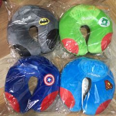 Gối Hỗ Trợ Cổ Avengers - Gối Du Lịch Dễ Thương Cho Giấc Ngủ Thoải Mái, Dành Cho Người Lớn Và Trẻ Em, Chất Liệu Cao Cấp