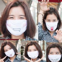 Khẩu Trang Vải Hoạt Hình Dễ Thương - Khẩu Trang Có Thể Giặt, Tái Sử Dụng - Phong Cách Trẻ Trung Bảo Vệ Sức Khỏe