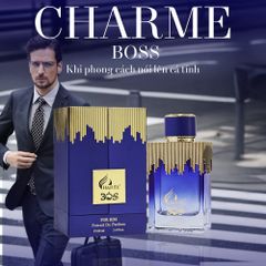 Nước Hoa Nam Charme BOSS 100ML - Sang Trọng, Đẳng Cấp với Hương Cam, Gỗ và Vanilla - Hoàn Hảo cho Phái Mạnh