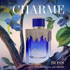 Nước Hoa Nam Charme BOSS 100ML - Sang Trọng, Đẳng Cấp với Hương Cam, Gỗ và Vanilla - Hoàn Hảo cho Phái Mạnh