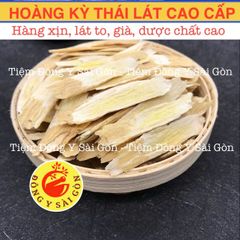 Hoàng Kỳ Thượng Hạng Thái Lát 100g - Thực Phẩm Khô Hỗ Trợ Sức Khỏe và Tăng Cường Đề Kháng