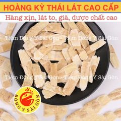Hoàng Kỳ Thượng Hạng Thái Lát 100g - Thực Phẩm Khô Hỗ Trợ Sức Khỏe và Tăng Cường Đề Kháng