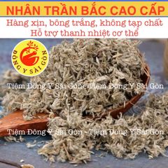 Nhân Trần Bắc Bông Trắng Cao Cấp 100g - Thảo Dược Giải Độc Gan, Thanh Nhiệt, Hỗ Trợ Điều Trị Mất Ngủ Tự Nhiên