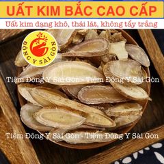 Uất Kim Bắc Cao Cấp - Thực Phẩm Khô 100g, Vị Cay Đắng, Dược Liệu Tự Nhiên, Hỗ Trợ Giải Độc Gan  și Cải Thiện Tiêu Hóa