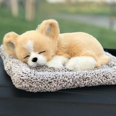 Thú Bông Ngựa Đôi Lông Mượt Lõi Than Hoạt Tính Khử Mùi & Lọc Không Khí 28cm - Trang Trí Xe Hơi & Phụ Kiện Đáng Yêu