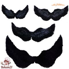 Cánh Thiên Thần Đen Dễ Thương - Phụ Kiện Hóa Trang Halloween, Tiệc Tùng, Đồ Chơi Cho Các Bé - Kích Thước 28x60 cm