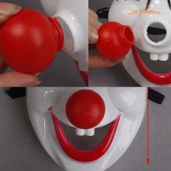 Mặt Nạ Chú Hề Mũi Đỏ Hài Hước - Phụ Kiện Halloween Độc Đáo Cho Lễ Hội, Biểu Diễn Sân Khấu, Hóa Trang Thú Vị