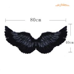 Cánh Thiên Thần Lông Vũ Màu Trắng Cosplay - Phụ Kiện Hóa Trang Dễ Thương Cho Tiệc Tùng và Lễ Hội, Đồ Chơi Cảm Hứng Thiên Thần