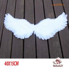 Cánh Thiên Thần Lông Vũ 3D - Phụ Kiện Hóa Trang Halloween Thời Trang Độc Đáo Cho Cosplay Và Tiệc Tùng