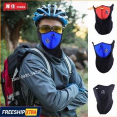 Khẩu Trang Ninja Bịt Mặt Đa Năng Dùng Đi Phượt - Khẩu Trang Vải Nỉ Ấm, Thời Trang Phượt Cá Tính, Phụ Kiện Phượt Thiết Yếu
