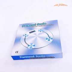 Cân Sức Khỏe Điện Tử Kính Cường Lực Tròn 180Kg - Màn Hình LCD Rõ Ràng, Thiết Kế Gọn Nhẹ Hoàn Hảo Cho Gia Đình