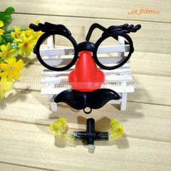 Mắt Kính Chú Hề Vui Nhộn Có Mũi Và Râu - Phụ Kiện Sống Động Cho Bữa Tiệc, Thú Vị Cho Mọi Lứa Tuổi