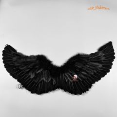 Bộ Cánh Thiên Thần Hóa Trang Cho Bé Gái - Cánh Lông Vũ Dễ Thương Dịp Halloween, Tiệc Tùng, Cosplay - Chất Liệu An Toàn, Nhiều Kích Cỡ