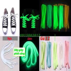Dây Giày Dạ Quang Phát Sáng - Dây Giày Thể Thao Phản Quang Nhiều Màu Sắc Cho Giày Sneaker - Phụ Kiện Thời Trang Độc Đáo