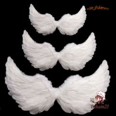Đôi Cánh Thiên Thần Cosplay Trắng cho Bé - Trang Phục Hóa Trang Tiệc Tùng 27 Cỡ, Hoàn Hảo cho Biểu Diễn và Chụp Ảnh Sự Kiện
