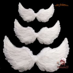 Đôi Cánh Thiên Thần Cosplay Trắng cho Bé - Trang Phục Hóa Trang Tiệc Tùng 27 Cỡ, Hoàn Hảo cho Biểu Diễn và Chụp Ảnh Sự Kiện