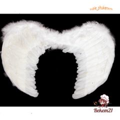 Đôi Cánh Thiên Thần Cosplay Trắng cho Bé - Trang Phục Hóa Trang Tiệc Tùng 27 Cỡ, Hoàn Hảo cho Biểu Diễn và Chụp Ảnh Sự Kiện