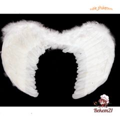 Đôi Cánh Thiên Thần Cosplay Trắng cho Bé - Trang Phục Hóa Trang Tiệc Tùng 27 Cỡ, Hoàn Hảo cho Biểu Diễn và Chụp Ảnh Sự Kiện