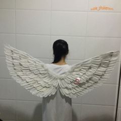 Cánh Lông Thiên Thần Amarniya Dây Thun Co Giãn Màu Sáng - Phụ Kiện Hóa Trang Rực Rỡ cho Cosplay và Halloween
