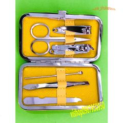 Bộ Dụng Cụ Cắt và Bấm Móng Tay 6 Món Hình Thú Ngộ Nghĩnh Màu Hồng - Dành Cho Trẻ Em, Dễ Sử Dụng và An Toàn