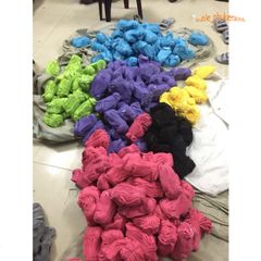 Tất Vớ Trơn Ngắn Nam Nữ - Chất Liệu Cotton Thoải Mái, Đối Tượng Đa Dạng, Thích Hợp Cho Giày Thể Thao và Đi Trong Nhà
