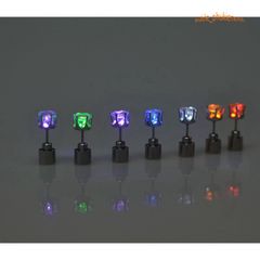 Khuyên tai LED Phát Sáng Độc Đáo - Bông Tai Đính Đá Rhinestone Sang Trọng Dành Cho Nữ, Phong Cách Thời Trang Cuốn Hút
