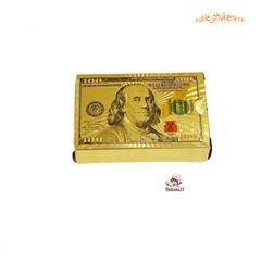Bài Tây Mạ Vàng 100$ USA Cao Cấp Chống Thấm Nước - Bộ Bài Poker Nhựa PVC Hộp Đựng Sang Trọng, Chơi Game & Ảo Thuật