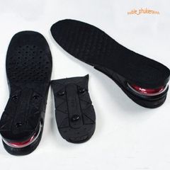 Miếng Lót Giày Tăng Chiều Cao Chất Liệu Cao Su PU - Êm Ái, Dễ Dàng Tùy Chỉnh Chiều Cao 3cm-7cm, Phù Hợp Cho Nam Nữ