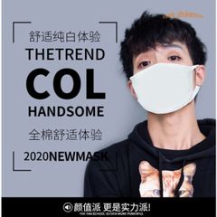 Khẩu Trang Vải Cotton Đen Trơn Hàn Quốc - Chống Bụi, Chống Nắng, Thiết Kế Đơn Giản, Tiết Kiệm cho Nam Nữ