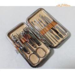 Bộ Dụng Cụ Cắt và Bấm Móng Tay 10 Món Cao Cấp - Chăm Sóc Móng Tại Nhà, Thép Chống Gỉ, Tiện Ích, Sang Trọng