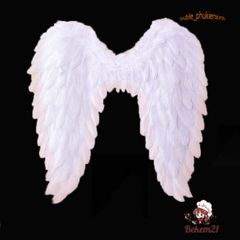 Cánh thiên thần cosplay màu trắng/đen/đỏ/hồng cho trẻ em - Hóa trang lễ hội, Giáng sinh, Halloween - Phụ kiện trang trí ấn tượng
