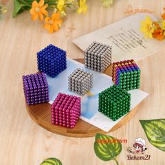 Bucky Ball Nam Châm Tròn 5mm - Bộ 216 Viên Đầy Màu Sắc Khơi Gợi Sáng Tạo - Trò Chơi Thú Vị Cho Người Lớn