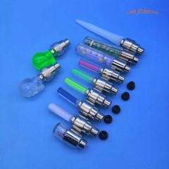 Bộ 2 Đèn LED Gắn Van Bánh Xe Ô Tô, Xe Máy, Xe Đạp - Đèn Nhiều Màu Sáng Đẹp, Cảm Ứng Rung, Tạo Hiệu Ứng Ánh Sáng Ấn Tượng