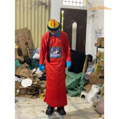 Áo Hóa Trang Halloween Cương Thi Cho Người Lớn - Bộ 3 Màu Độc Đáo và Ấn Tượng Phù Hợp Với Các Bữa Tiệc Hóa Trang